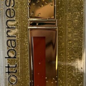 Scott Barnes Lip Gloss Full Size Shade Blaze. Brand new damaged box see pic